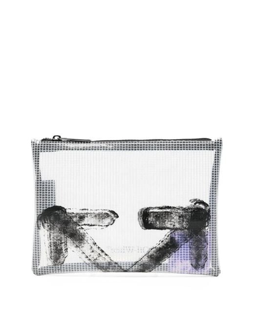 Off-White c/o Virgil Abloh Metallic Sac Porté Épaule Heritage Day Off for men