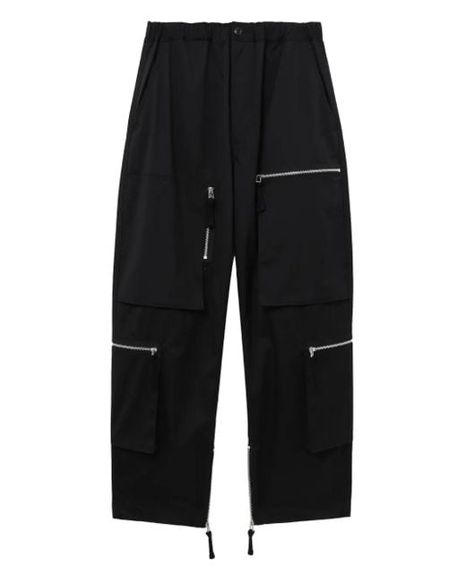 Pantalon Cargo À Poches Zippées Comme des Garçons pour homme en coloris Black