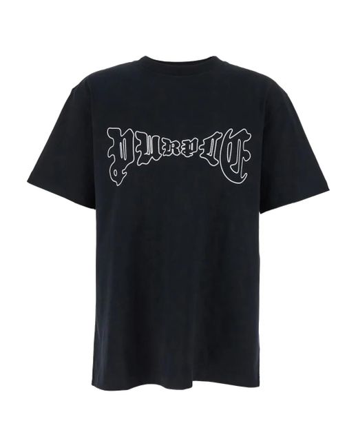 Purple Brand T-Shirt Mit Logo-Print in Black für Herren