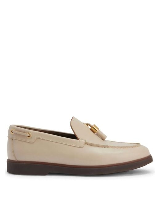 Giuseppe Zanotti Maui レザーローファー Pink