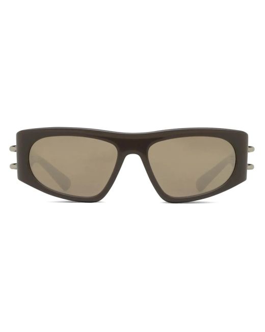 McQueen Brown Square-Frame Sunglasses