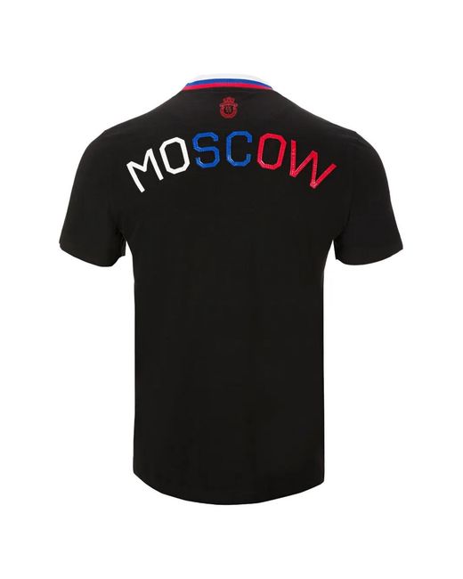 Billionaire Black T-Shirt À Broderies for men