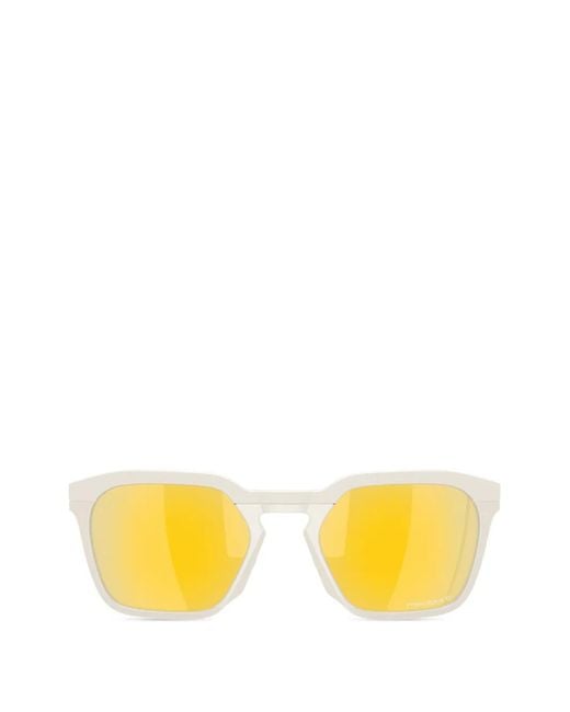 Oakley Yellow Lunettes De Soleil À Monture Géométrique