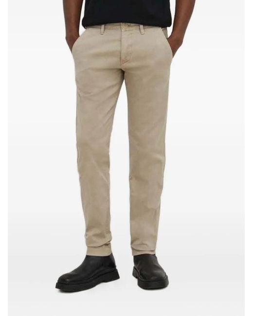 Marc O' Polo Natural Button-Fly Chinos for men