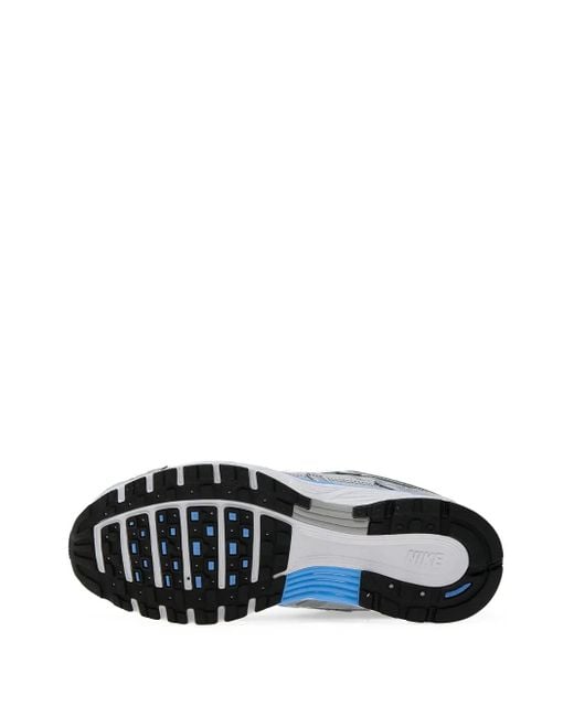 Nike Blue P-6000 Mesh Sneakers for men
