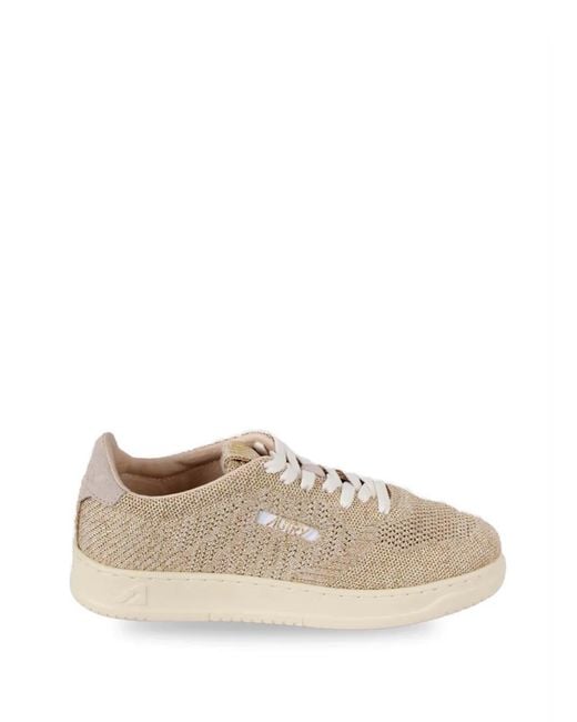 Autry Natural Medalist Easeknit Low Sneakers