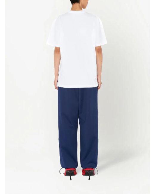 J.W. Anderson White Jw Anderson X Run Hany T-shirt