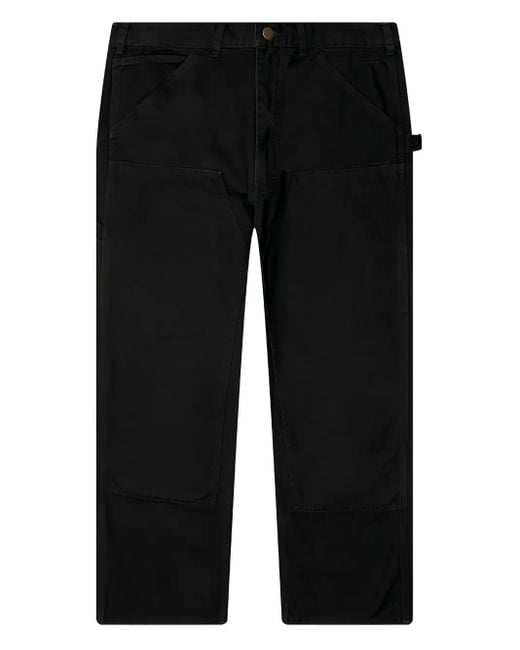 South2 West8 Canvas-Hose in Black für Herren