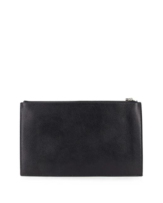 Orciani Black Micron Wristlet Wallet for men