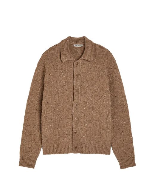 YMC Geruit Vest in het Brown voor heren