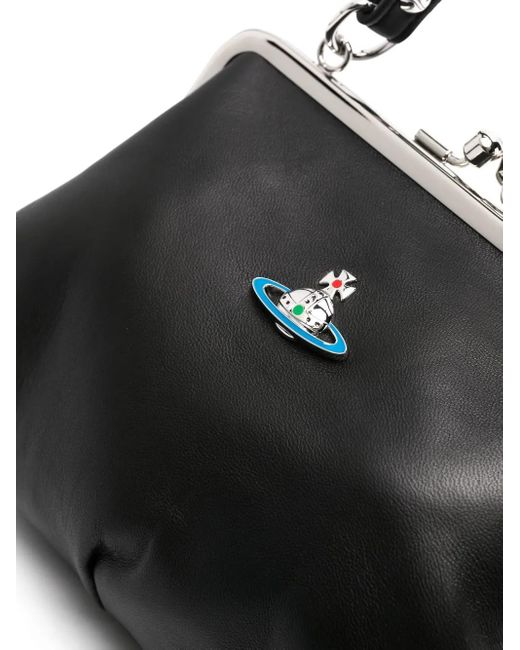 Vivienne Westwood Black Granny Frame Purse