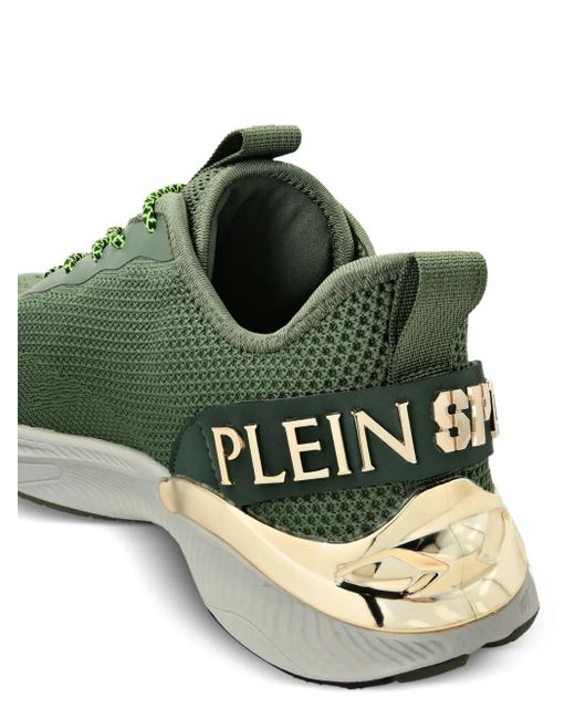 Philipp Plein Green Runner Ps Sneakers