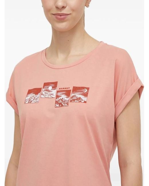 Mammut Pink T-Shirt Mountain