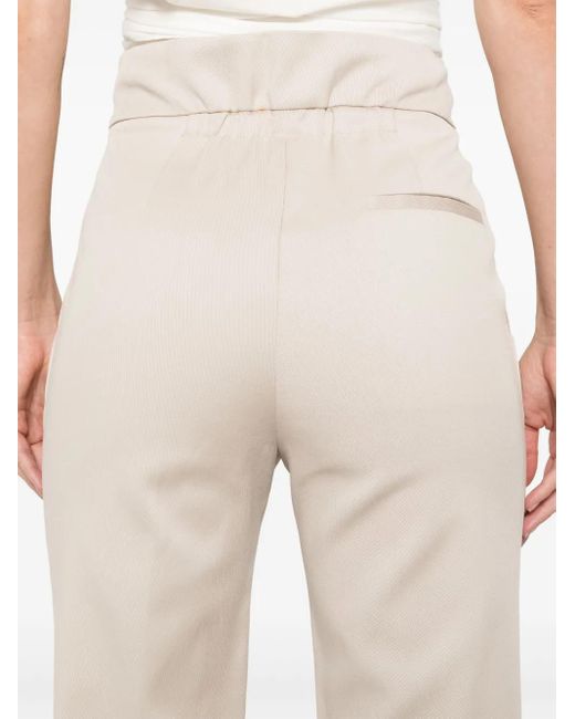 Forte_forte White Tapered Trousers