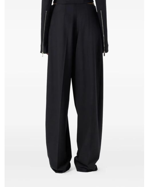 Pantalones con cremallera Blumarine de color Black
