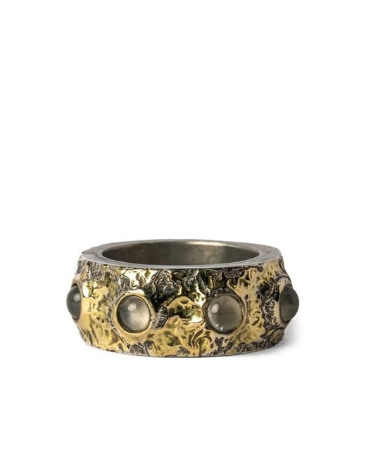 Parts Of 4 Metallic Sistema Moonstone Ring