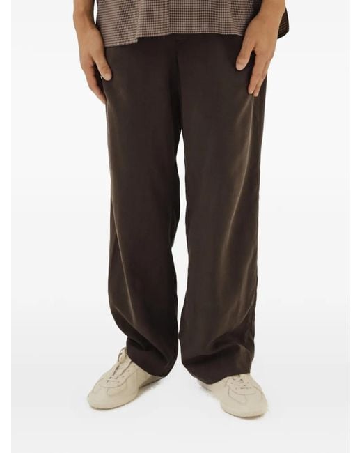 Kaptain Sunshine Gray Walk Easy Trousers for men
