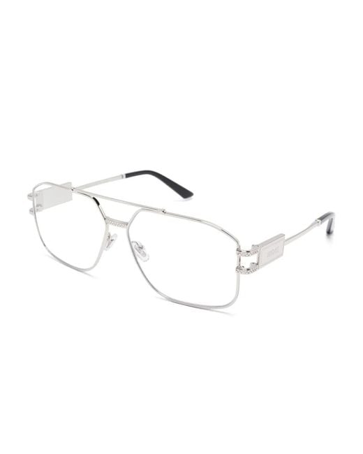 Versace White Ve1302 Glasses for men