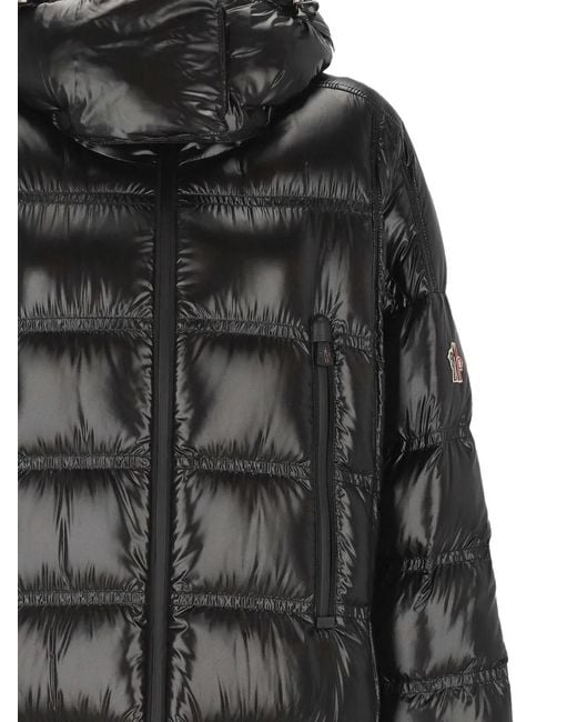 Moncler Black Rochelairs Long Down Jacket