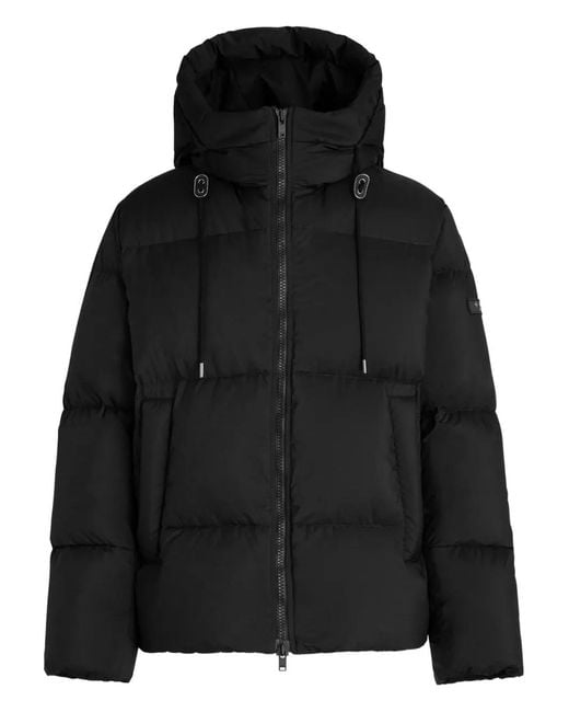 Veste Matelassée À Capuche Tatras en coloris Black