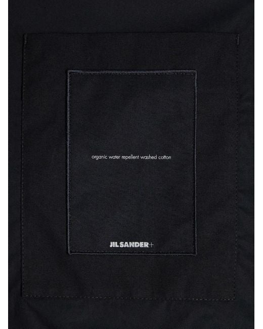 メンズ Jil Sander シングルシャツジャケット Black