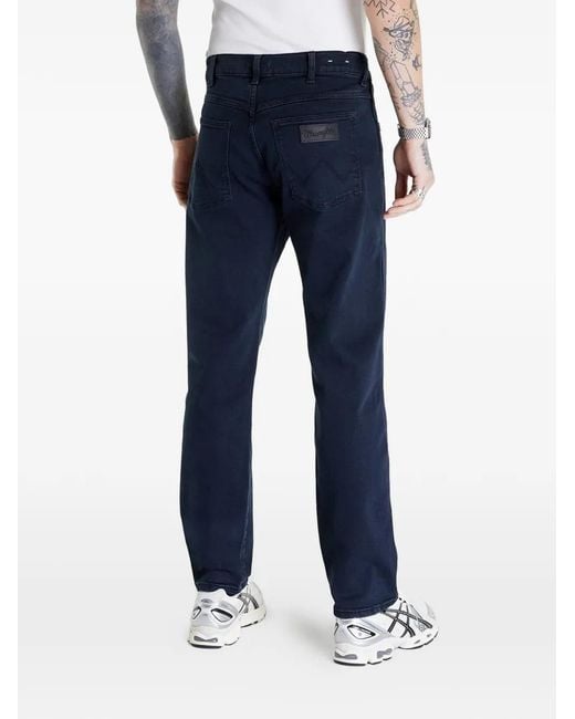 Wrangler Blue Jean À Patch Logo for men