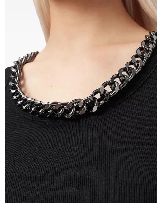 AllSaints Black Lucy Tank Top