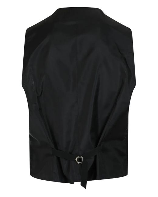 Tagliatore Black Single-Breasted Suit (Set Of Three) for men