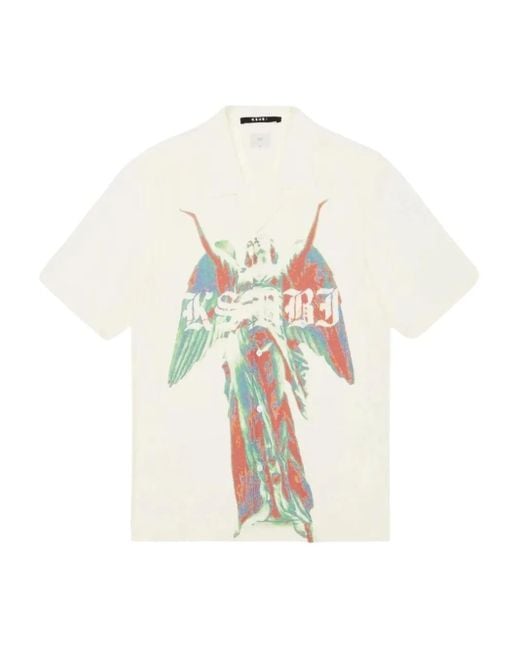 Ksubi Hemd Mit Grafischem Print in White für Herren