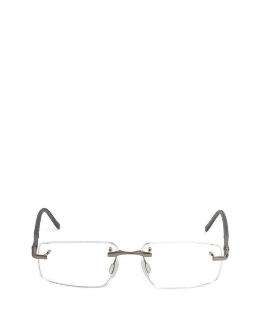Tag Heuer Natural Rectangle Rimless Glasses