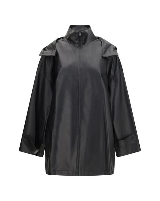Abrigo Cassandre The Row de color Black