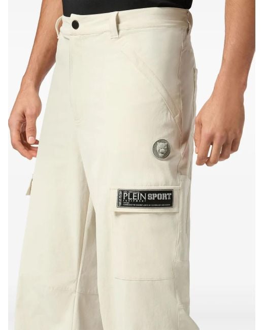 Pantalones cargo Philipp Plein de hombre de color White