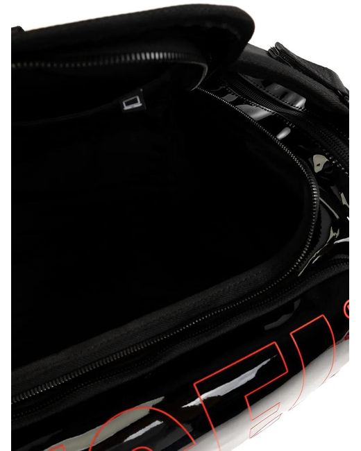 DIESEL Black Sac À Dos À Logo Imprimé