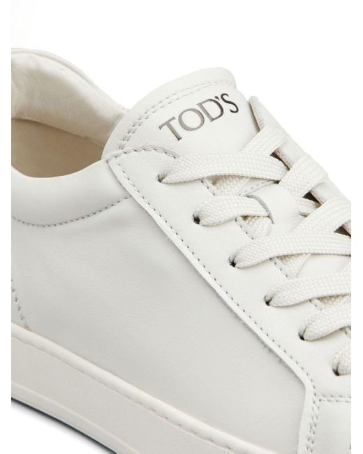 Sneakers con borchie di Tod's in White da Uomo