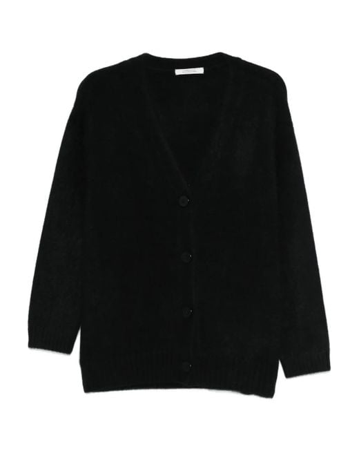 Dorothee Schumacher Black Cardigan Mit V-Ausschnitt