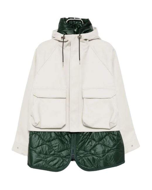 Veste En Laine Sacai en coloris Green
