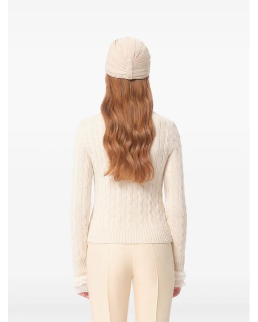 Valentino Garavani Natural Cashmere Sweater