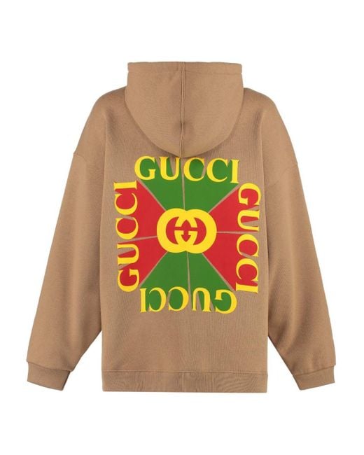 Gucci Natural Vintage Logo Hoodie