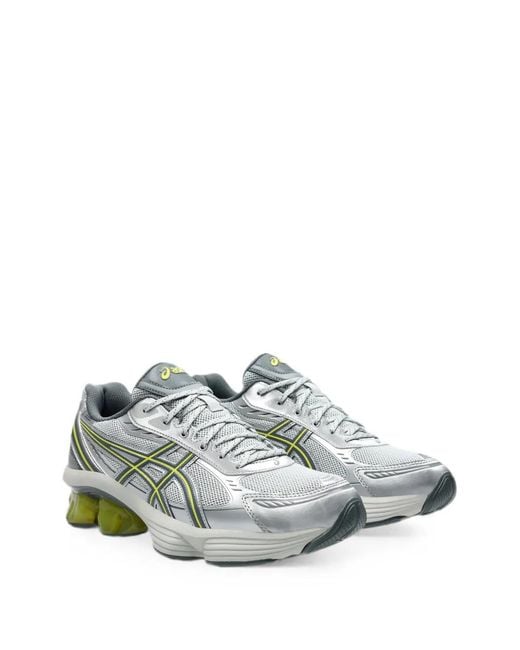 Asics White Gel-Kinetic Fluent Shoes
