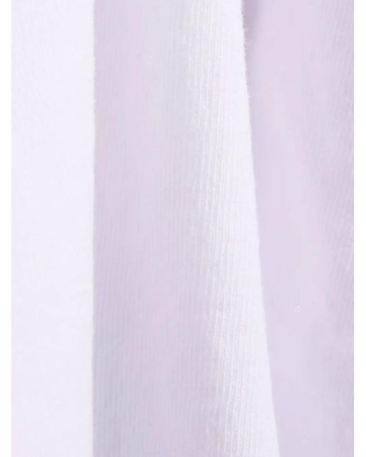 Sporty & Rich White Elasticated-Waistband Shorts