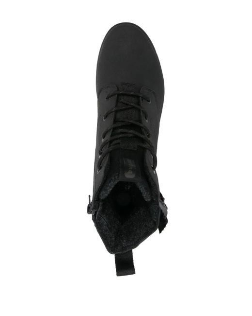 Bugatti Black Pallario Textured Boots for men
