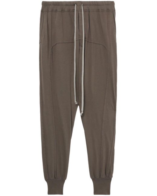 Rick Owens Gray Prisoner Drop-crotch Trousers