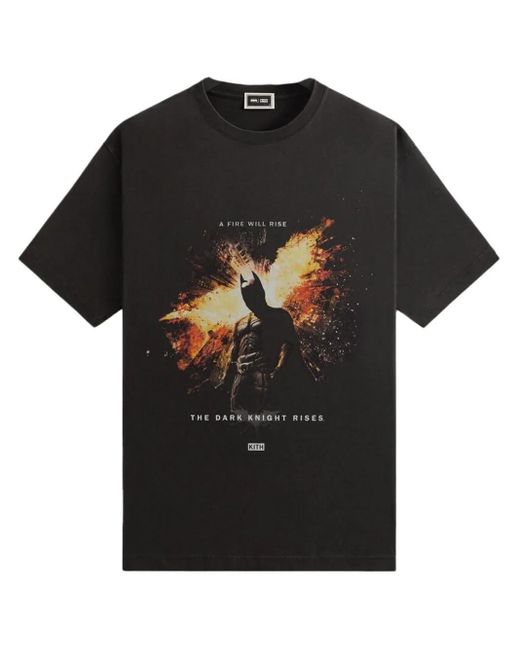 Kith Black X Batman Dark Knight Rises T-Shirt for men