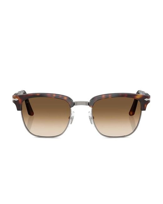 Persol Brown Square-Frame Sunglasses