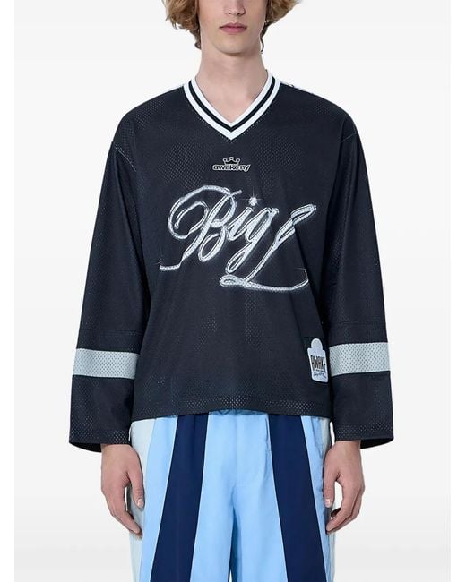 AWAKE NY Blue X Big L The Big Picture T-Shirt for men