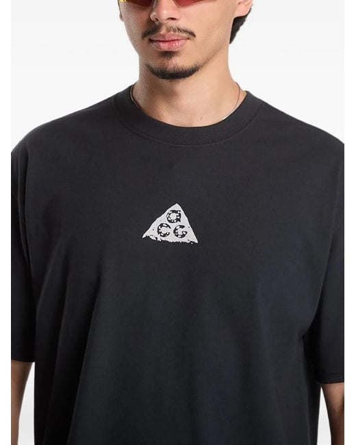 Nike Black Acg Dri-Fit T-Shirt for men