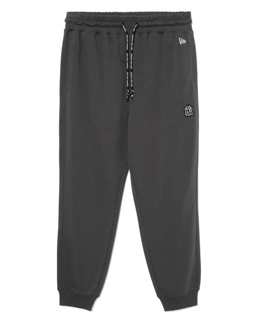 KTZ Gray Pantalon À Logo Embossé for men