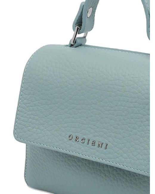 Orciani Blue Xs Sveva Logo-Detail Tote Bag