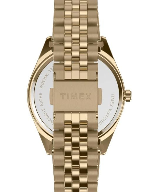 X Jacquie Aiche Modello Tondo 36Mm di Timex in Metallic