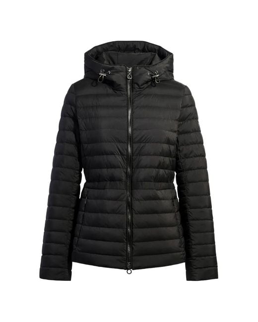 Tatras Black Quilted Hooded Jacket